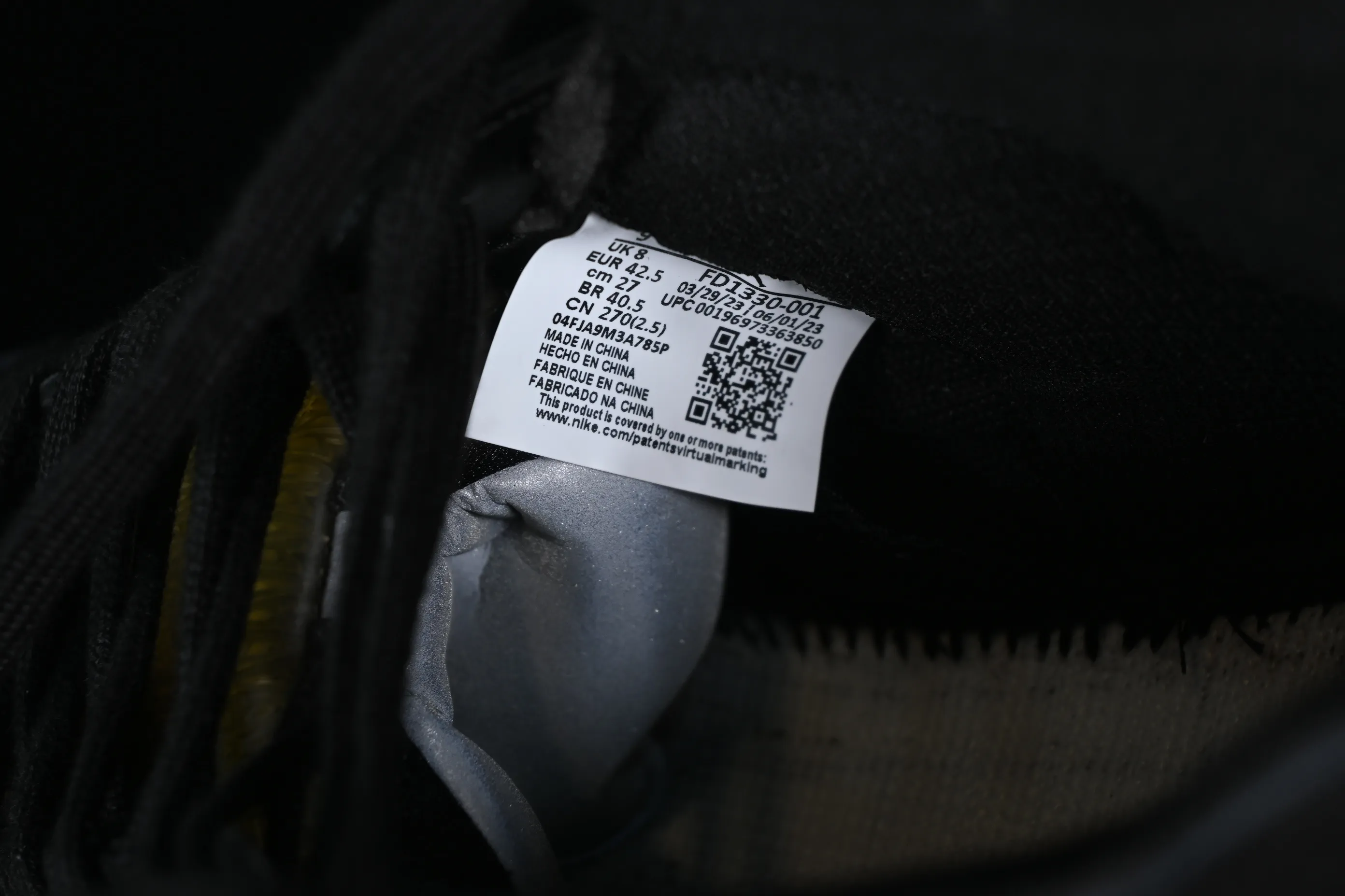All categories Air Jordan Jordan series basketball shoes Air Jordan 5 pure original version A Ma Maniér x Air Jordan 5 Low AJ5 Joe 5 joint model suede black FD1330-001